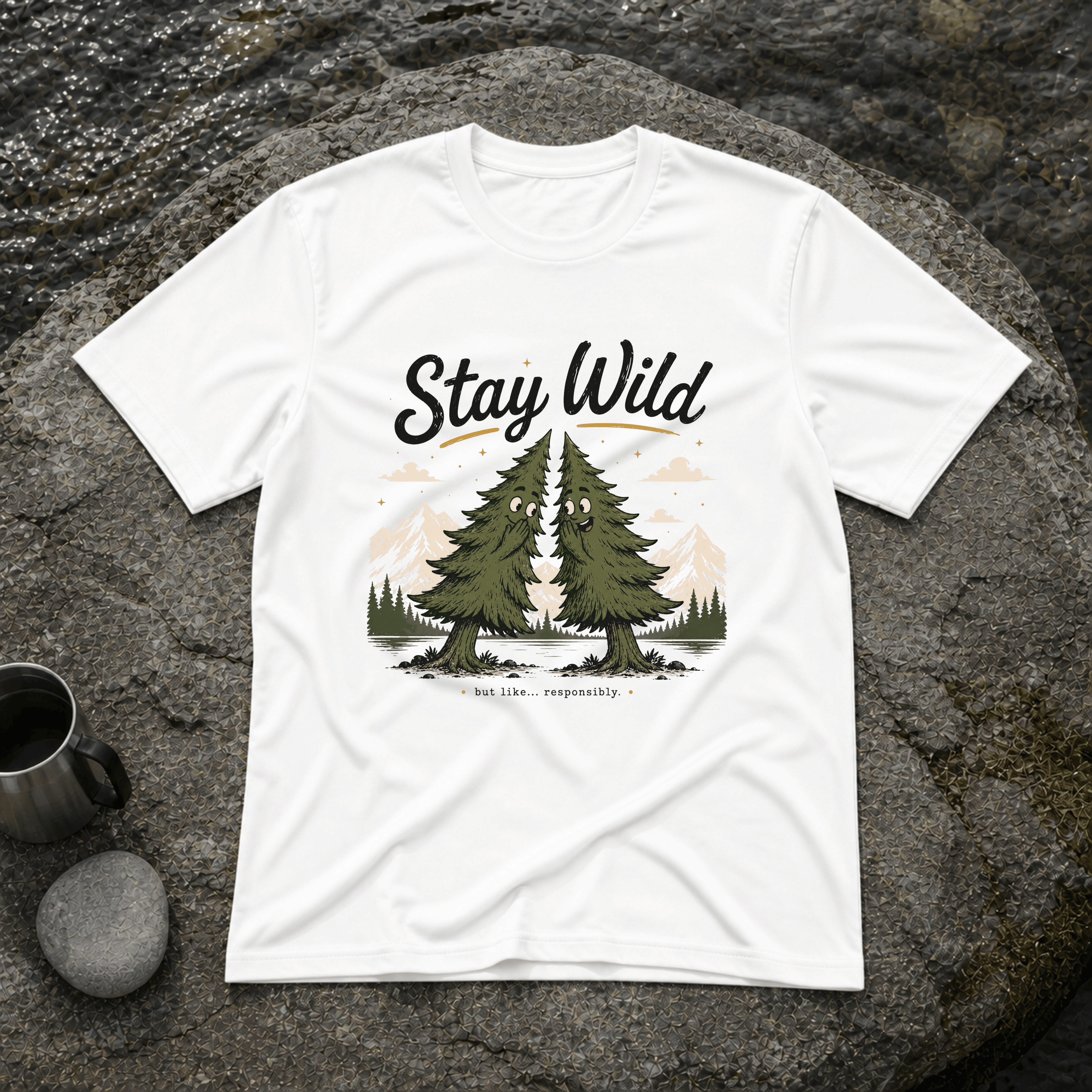 Stay Wild Trees T-Shirt