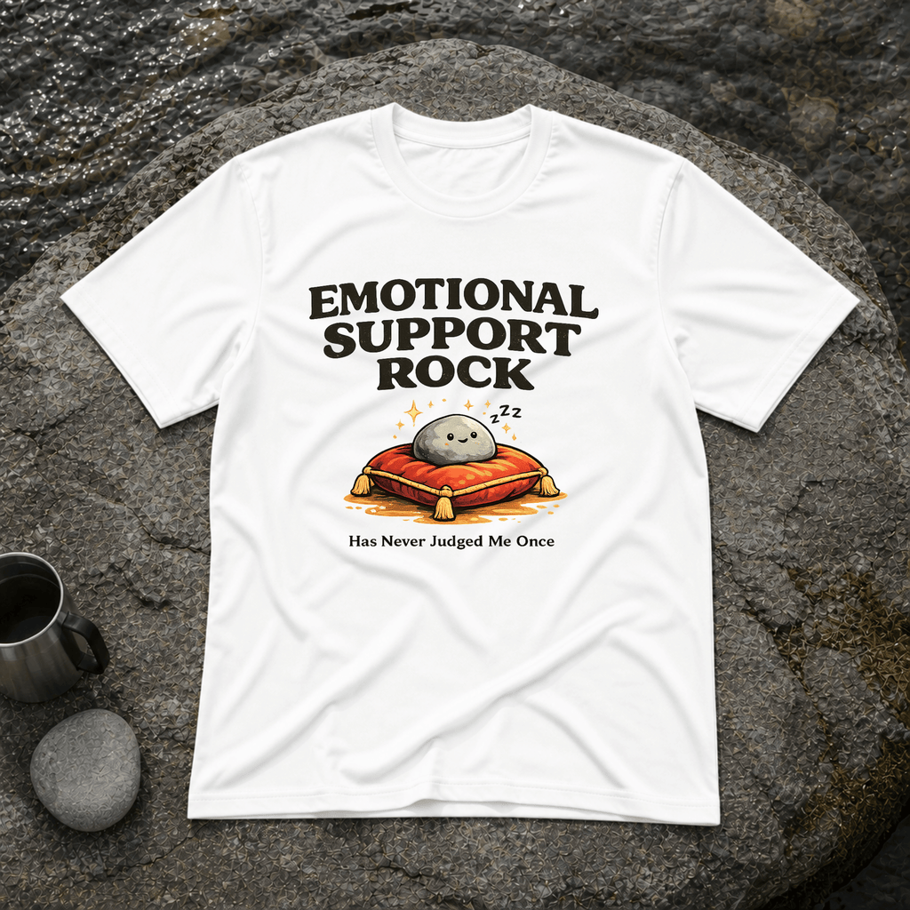 Emotional Support Rock T-Shirt