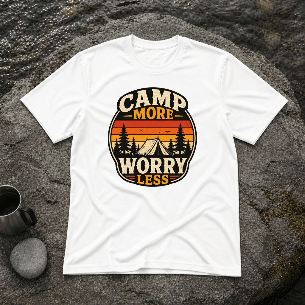 Camp More Worry Less T-Shirt