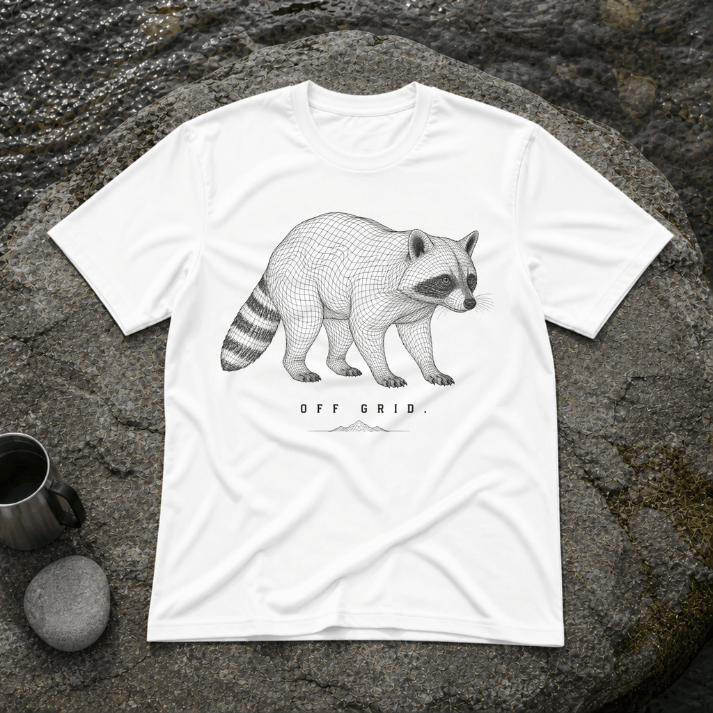 Off Grid Racoon T-Shirt
