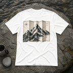 Folded Map Mountains T-Shirt