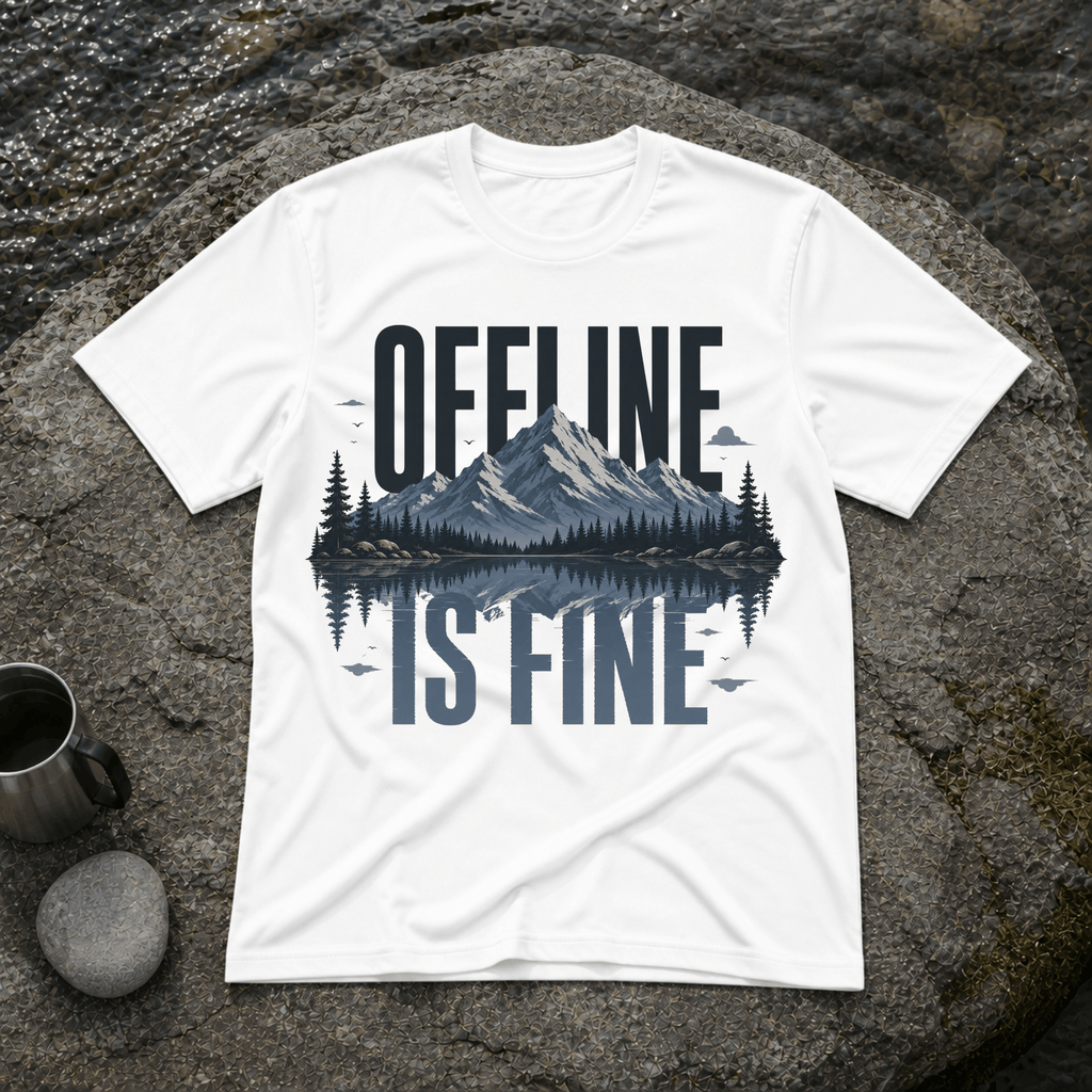 Offline is Fine T-Shirt