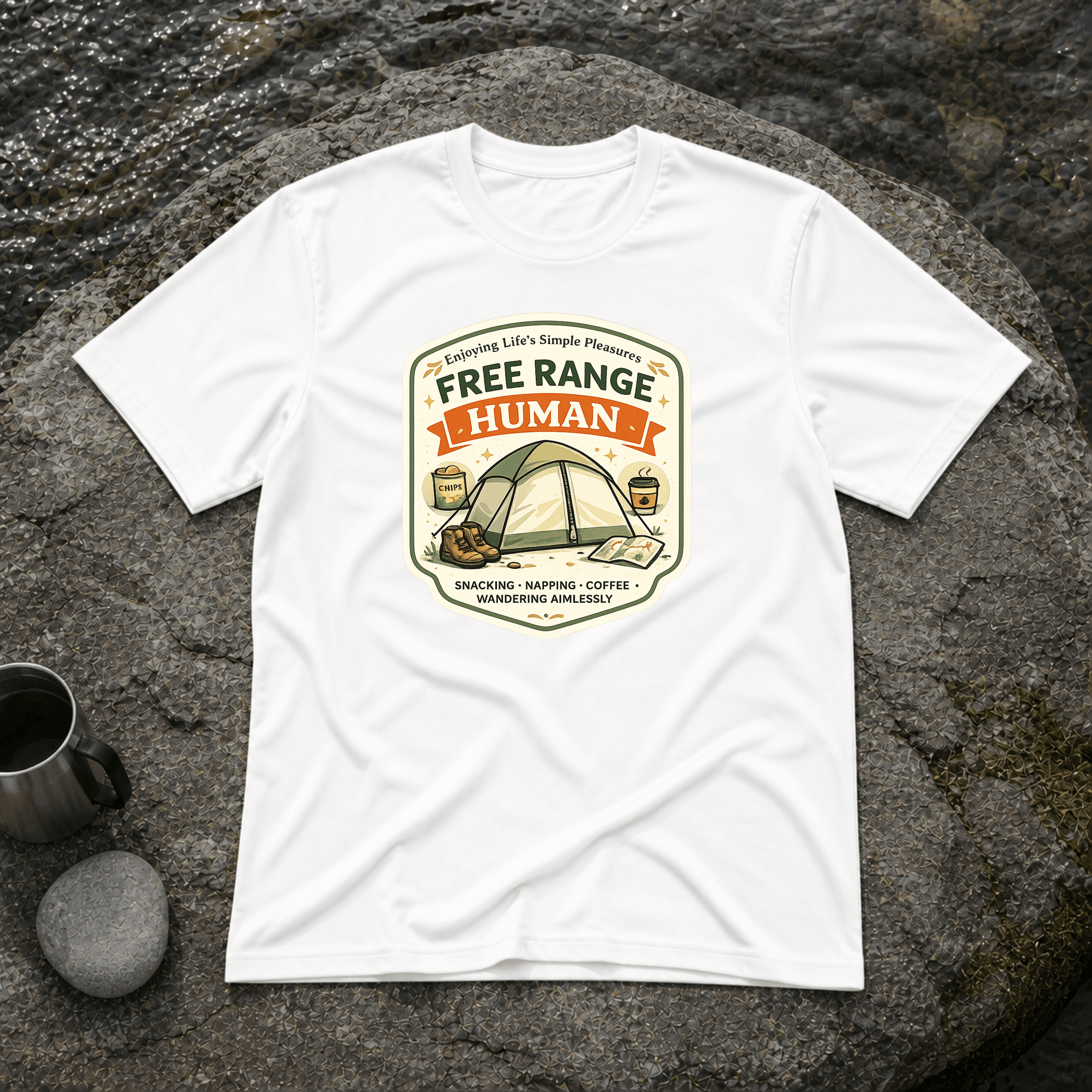 Free Range Human T-Shirt