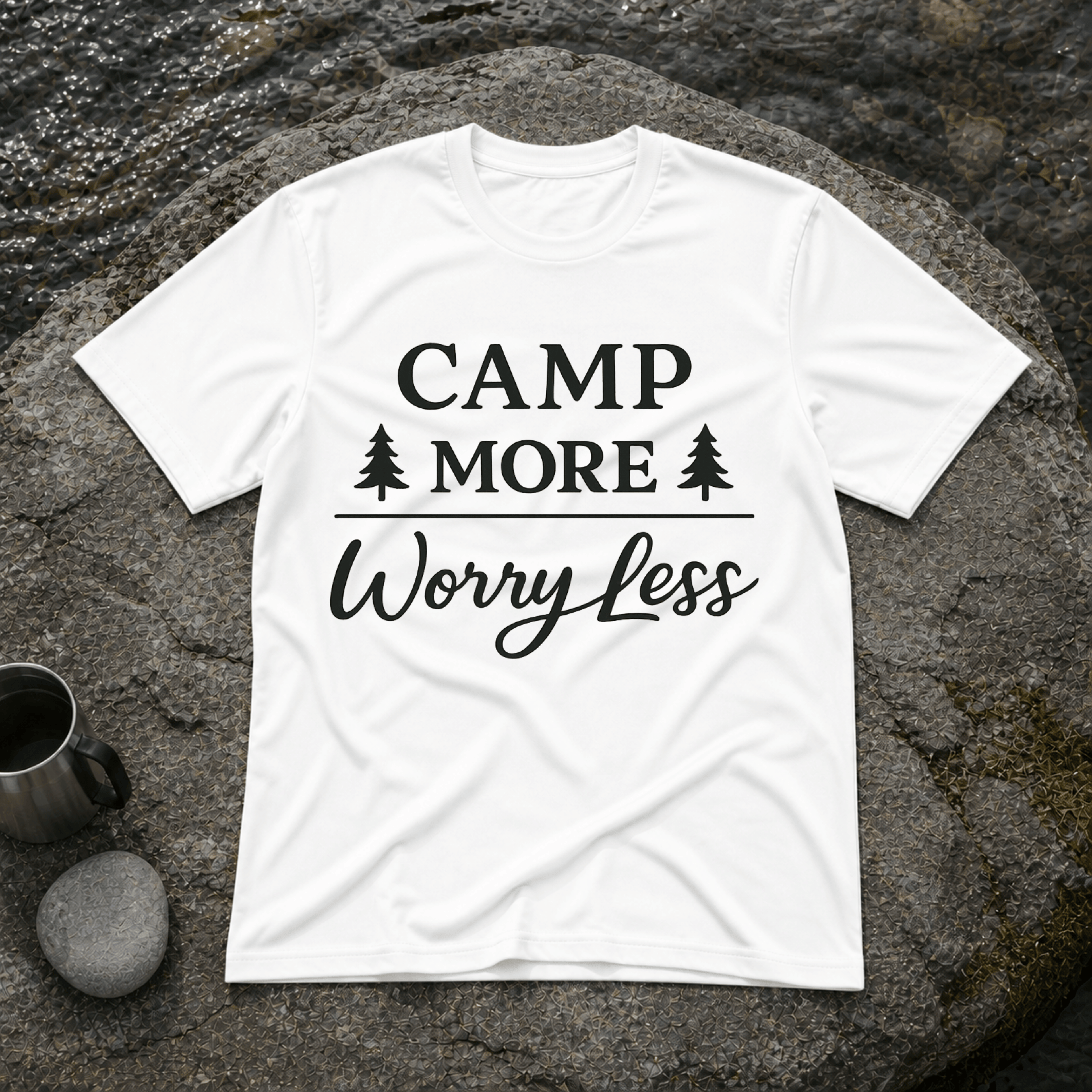 Camp More Worry Less T-Shirt